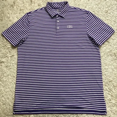 TCU Horned Frogs Polo Shirt Mens XXL Southern Tide Performance Golf Purple - Image 1 of 4