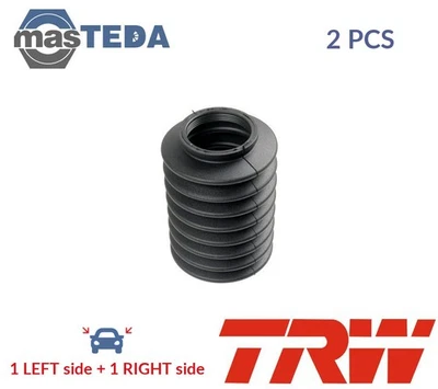 JBE288 BELLOWS STEERING RACK BOOT PAIR SET FRONT TRW 2PCS NEW OE REPLACEMENT - Image 1 of 4