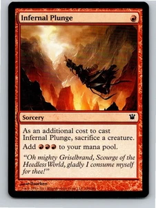 Magic the Gathering Infernal Plunge Innistrad MTG Free Shipping! - Picture 1 of 1