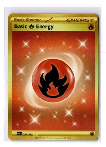 Basic Fire Energy (Hyper) - 230/197 SV Obsidian Flames Hyper Rare - NM - POKEMON - Picture 1 of 2