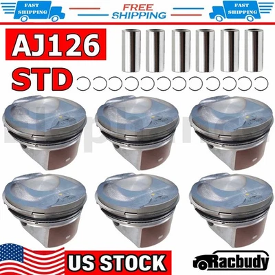 Kit de pistones de motor AJ126 6* STD para Jaguar F-Pace Land Rover Range Rover 3,0 L V6 Foto 1 de 4