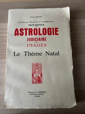 Muchery Traité pratique astrologie judiciaire en images Le thème natal EO. 1957 - Photo 1/4