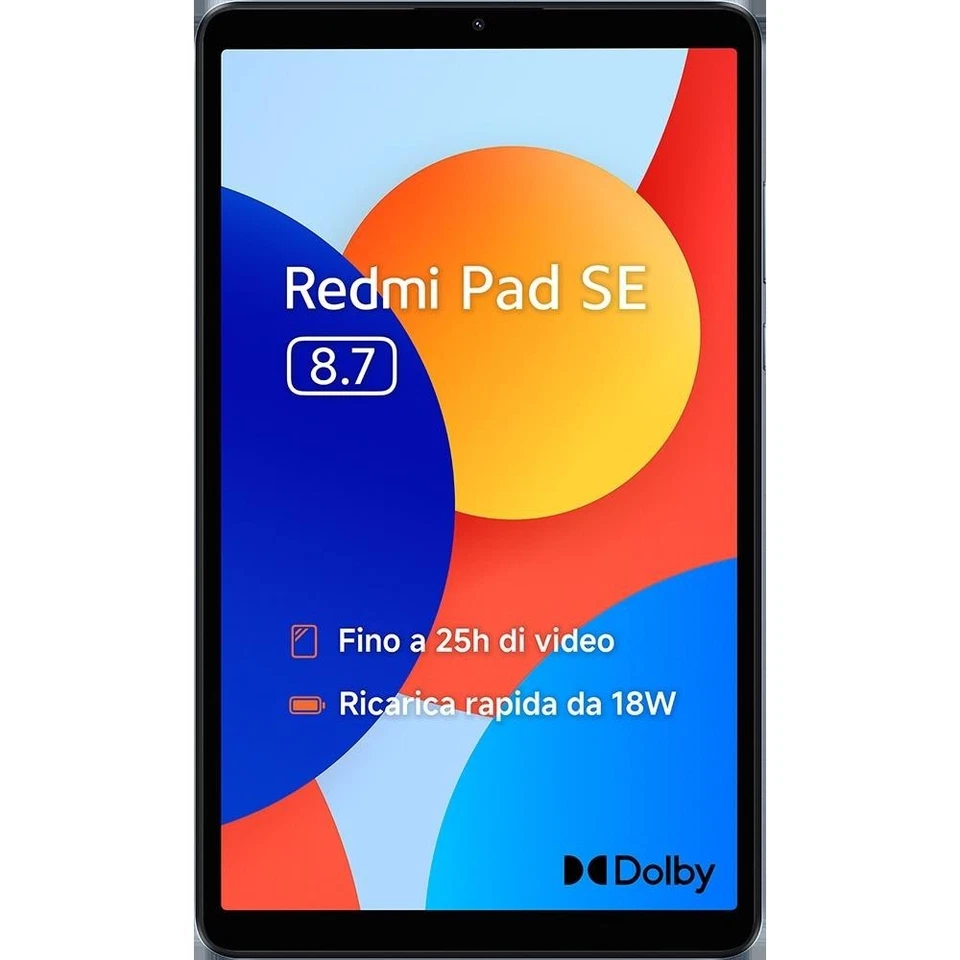 XIAOMI TABLET REDMI PAD SE 8,7"    4GB/64GB 2K GRAPHITE GRAY - Immagine 1 di 1