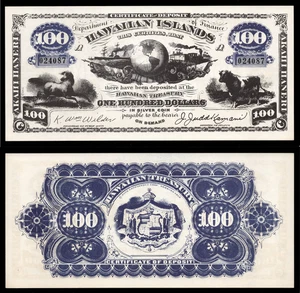 Años 60 $100 DUKE KAHANAMOKU Corp ~ Edición Privada de Novedad con Nº de Serie ~ HAWAIANO - Imagen 1 de 6