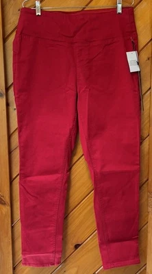 DG2 DIANE GILMAN SUDDENLY SLIM SKINNY SIZE L COLOR RUBY NEW IN PACKAGE - Image 1 of 4
