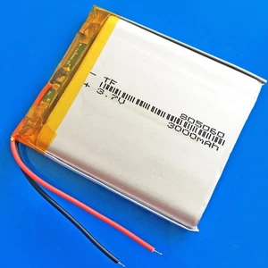 3,7V 3000mAh Li Po Akku 805060 für PDA Tablet PC Kamera PAD MID - Bild 1 von 4