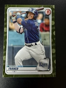 2020 Bowman Prospects Wander Franco Camo Rookie #BP-1 Camouflage Baseball - Picture 1 of 2