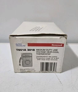 Honeywell Termostato Termofreddo a Tensione di Linea Media Duty - T651A 3018 - Foto 1 di 4