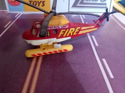 Helicóptero Matchbox Superkings K134 Unidad de Patrulla de Bomberos 4  Foto 1 de 4