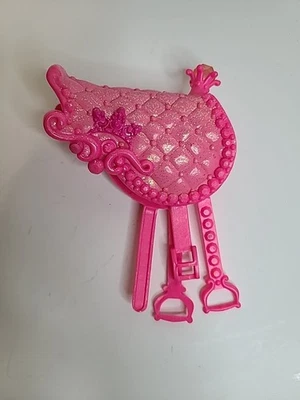 Седло Barbie Fairytale Princess Unicorn Pink Glitter Sparkle 2011 - Изображение 1 из 4