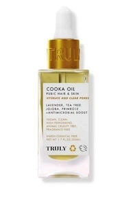 Truly Cooka Oil Pubic Hair & Skin 1.7 oz Full Size Unused - Picture 1 of 1