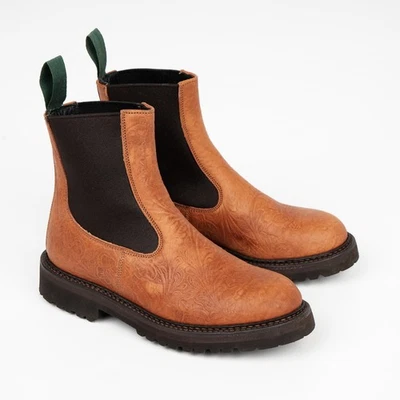 Tricker's - Mujer Paula Chelsea - 6230 Último - Floral Cestaño - Talla 4UK Foto 1 de 4