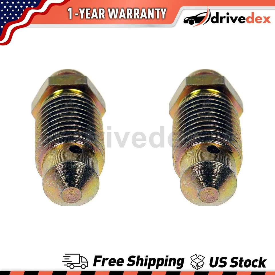Par de tornillos de purga de freno Dorman - AYUDA para Ford Bronco 1980 1981 1982 1983 1984 Foto 1 de 4
