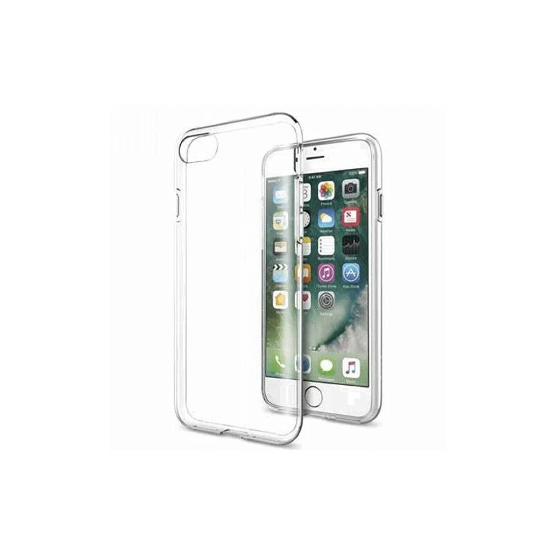 Cover Posteriore in Silicone Per iPhone 6 6S Trasparente Da 3MM - Immagine 1 di 1