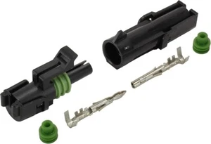 Aptiv GM Delphi Packard Weather Pack Kit de conector sellado de 1 pin 20-18 AWG - Imagen 1 de 1