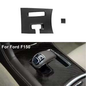Gear Shift Panel Cover Trim Bezels For Charger/Chrysler 300 2010-14 Carbon Fiber - Picture 1 of 12