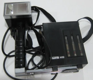 Metz 402 flash, power supply and Sync Cable,Out of a collector's estate untested - Picture 1 of 6