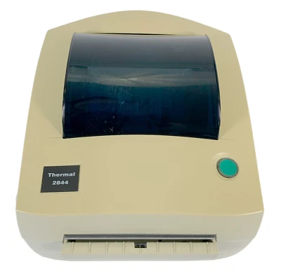 Zebra UPS LP2844 Direct Thermal Label Printer USB Serial Parallel No AC Adapter - Image 1 of 4