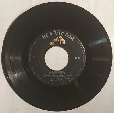 BANDA DE MARINA DIR. CAP. DE NAVIO -EL HIMNO NACIONAL- MEXICAN 7" EP, MILITARY - Image 1 of 3