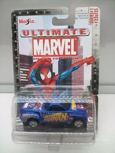 Maisto Marvel Series / Chevy SSR - Blue - Spiderman - Model Car x1 - Picture 1 of 4
