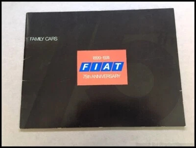 1974 Fiat 18-page Car Sales Brochure Catalog - 124 Special 128 Foto 1 de 4