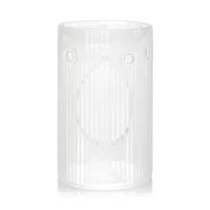 Yankee Candle Claridge Sandblasted Glass Wax Melt Warmer - Free Tealight - Picture 1 of 1