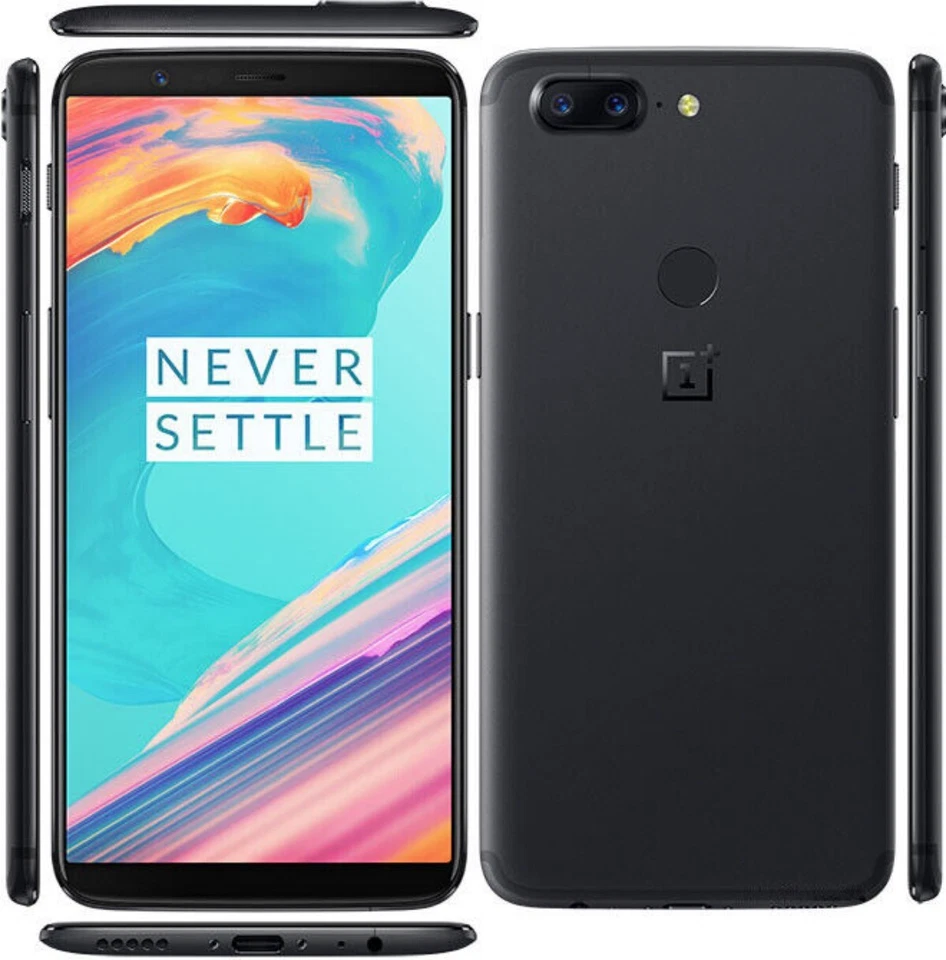OnePlus 5T 6GB RAM 64GB ROM Octa-core 4G LTE Cell Phone Dual SIM 6.01" Android - Immagine 1 di 4