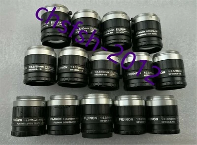 1 pcs FUJINON HF50HA-1B 50MM industrial lens tested - Image 1 of 3