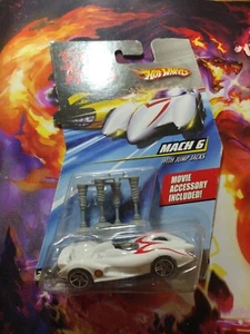 2008 Hot Wheels Speed Racer Series MACH 6 WHEEL ERROR. O5 rear PR front. HTF. - Picture 1 of 5