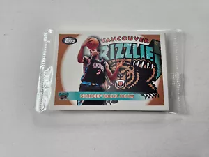 Vancouver Grizzlies NBA Basketball Topps 2000 Pack of 10 Player Trading Cards - Picture 1 of 2