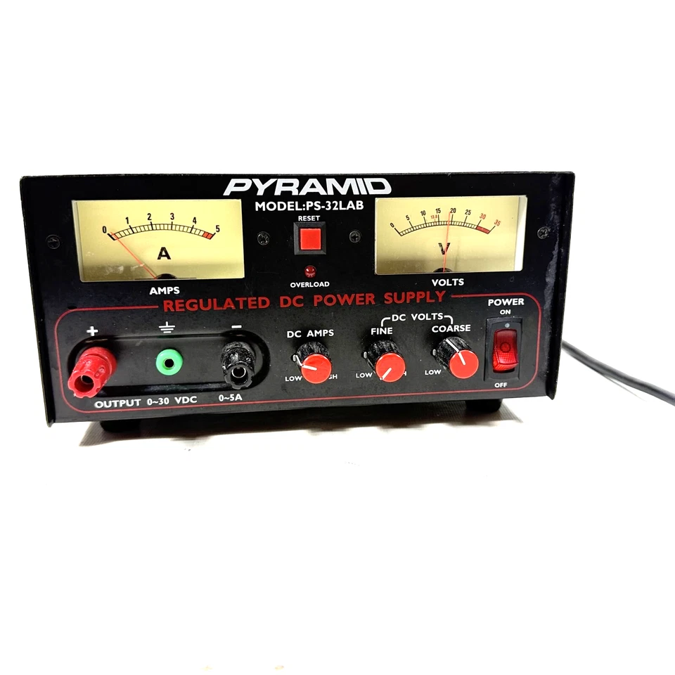 Pyramid PS-32LAB Regulated DC Power Supply - Image 1 of 4
