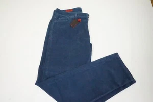 Pantalones Isaia Sportivo Azul Pana Mezcla Algodón Talla 54R TOTALMENTE NUEVOS CON ETIQUETAS - Imagen 1 de 9