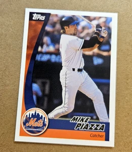 2002 POST, BASEBALL, MIKE PIAZZA, #4 OF 30, METS, NRMT - Picture 1 of 2