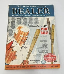 Vintage Magazine 1967 Sports Dealer Palmer, Louisville Slugger, Fishing, Graphic - Picture 1 of 17