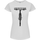Lifer Behind Bars Funny Cycling Cyclist Womens Petite Cut T-Shirt
