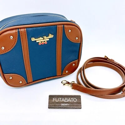 Samantha Thavasa Mini Bolso de Hombro Hello Kitty Sanrio Colaboración Azul Marino Japón Foto 1 de 4