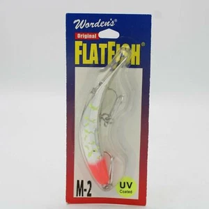 Wordens Original M2 UV Coated Plattfisch Metallic Silver Fire Chartreuse Größe M2 - Bild 1 von 2