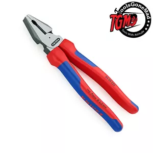 Knipex 9" 225mm High Leverage Linesmans Combination Combi Pliers 0202225 - Picture 1 of 1