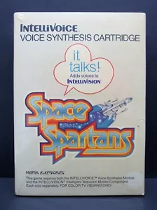 SPACE SPARTANS with INTELLIVOICE, Intellivision, Mattel 1982, New in Shrink Wrap - Picture 1 of 2