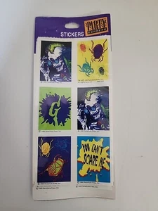 Pegatinas de colección de prensa de paracaídas piel de gallina de los 90 R L Stine nuevas de stock raras fuera de stock - Imagen 1 de 8