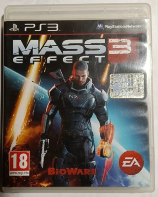 Mass Effect 3 PS3 Sony Playstation PAL ITA gioco usato italiano COMPLETO - Immagine 1 di 3