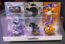 Nintendo Amiibo Retro 3 Pack R.O.B., Mr. Game & Watch, and Duck Hunt New!