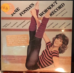 New! A69 Jane Fonda's Workout Record 1981 Columbia CX2 38054 Health & Fitness LP - Picture 1 of 13