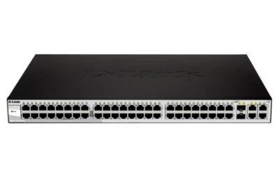 D-Link DES-1210-52P 52-Port PoE Ethernet Web Smart Switch Open Box - Image 1 of 4