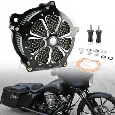 Фильтр всасывающий воздухоочиститель для Harley Electra Street Glide Dyna Softail 1993-2007 - Изображение 1 из 4