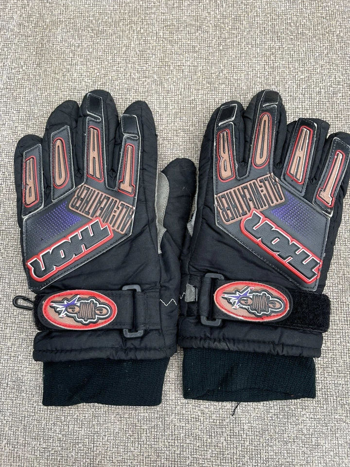 Guantes de motocross Thor All Weather Explorer pequeños de colección Foto 1 de 4