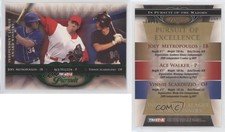 2010 TRISTAR Pursuit Green /25 Ace Walker Vinnie Scarduzio Joey Metropoulos #157