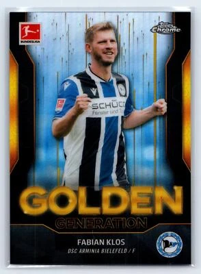 Fabian Klos 2021-22 Topps Bundesliga Golden Generation #GG-FK - Image 1 of 2