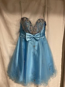 Partykleid Clarisse Größe 8 Himmelblau - Bild 1 von 3