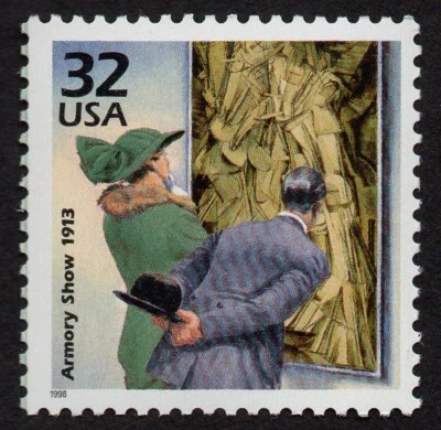 USA, SCOTT # 3183-D, MNH ARMORY SHOW, ART FAIR, GALLERY MUSEUM ART - Image 1 of 2